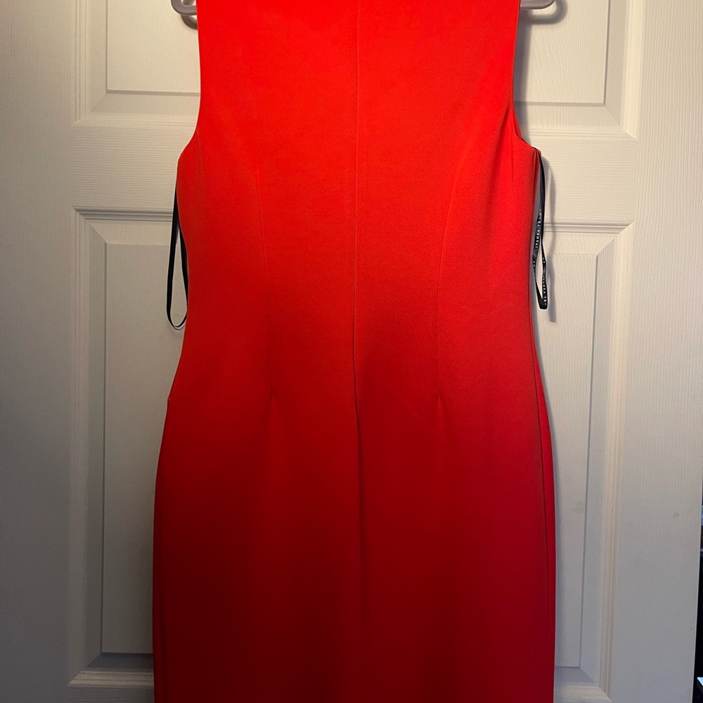Ivanka Trump Sheath Dress with side zipper decor